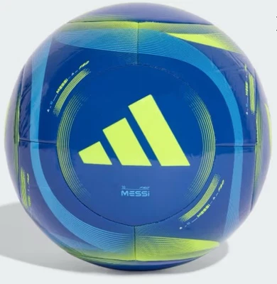 Adidas Messi F50 Club Football Size 4 TPU Blue Soccer Ball BALL COMES INFLATED