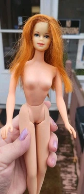 Muñeca Barbie Stacey Twist N Turn 1968 vintage #1165 Titian Hair Mattel Tlc Foto 1 de 4