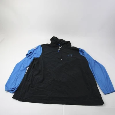 Carolina Panthers Nike NFL Training Pullover Men's Black/Teal Used - Image 1 of 4