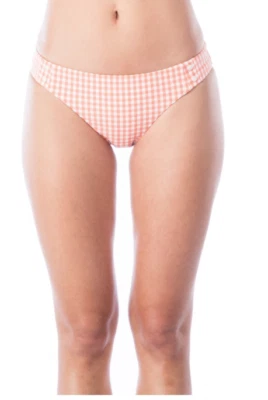 Nanette Lepore CAPRI GINGHAM CHARMER BOTTOM NL8T493 albaricoque S, M, L nuevo con etiquetas Foto 1 de 2