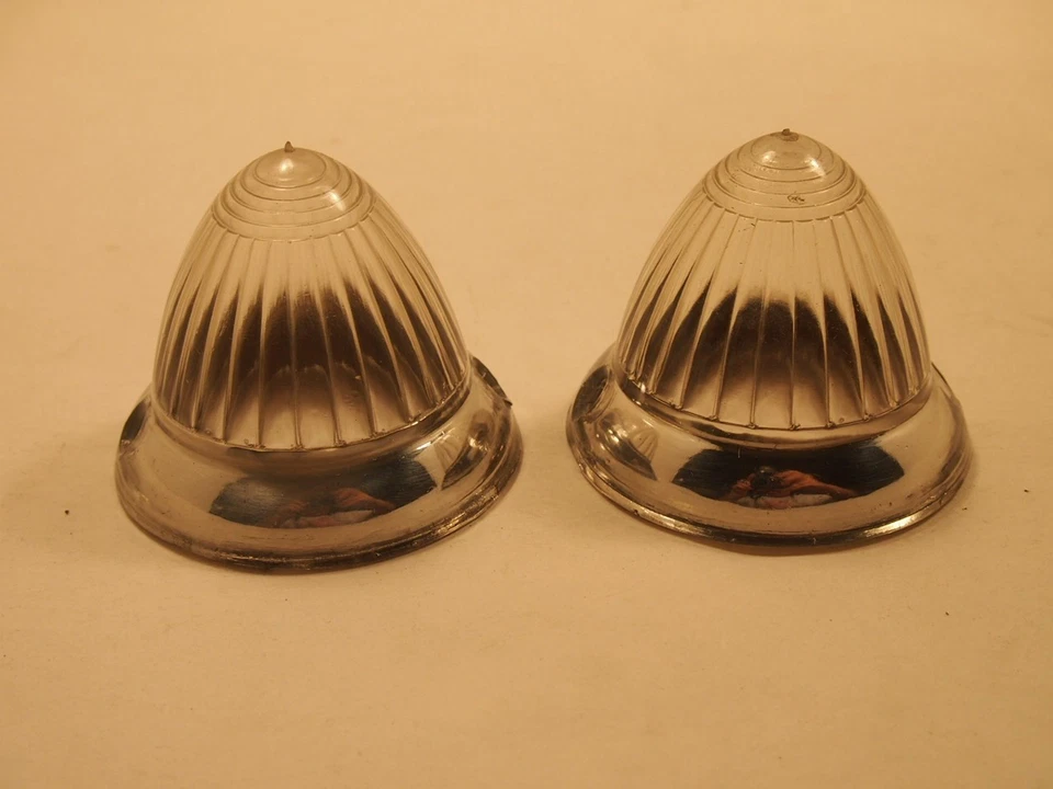 Juego de lentes de señal de giro de acrílico transparente Borgward Isabella NUEVO #142 SET Foto 1 de 4