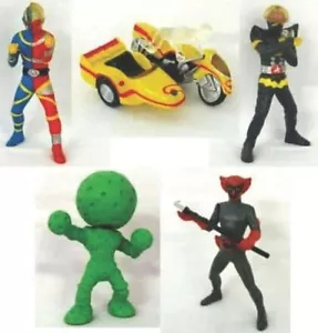 KIKAIDER # BANDAI HG # KIKAIDER, SIDEMACHINE, HAKAIDER, KAIMENGREEN, ANDROIDMAN - Picture 1 of 11