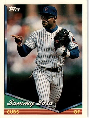 1994 Topps #725 Sammy Sosa - Image 1 of 2