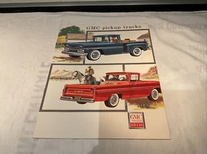 1960 GMC pickup trucks brochure - Picture 1 of 7
