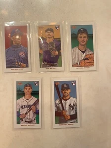 2024 Topps 206 Baseball Sweet Caporal Lot X 5; Dominguez, Mattingly, Beck, Marti - Imagen 1 de 2