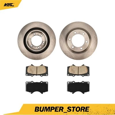 Rotores de freno de disco delanteros y pastillas de cerámica 31554 976 para Toyota 4Runner 2010-2020 Foto 1 de 4