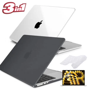 For MacBook Air 15 inch Hard Case Shell A3114 A2941 A3241 & Keyboard Protector - Picture 1 of 20
