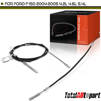 2Pcs New Parking Brake Cable for  Ford F-150 2004 2005 Crew Cab Pickup Rear Side - Image 1 of 4