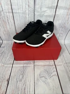 New Balance FuelCell FUSE V4 Womens 11 TPU Softball Cleats Black White SPFUSEK4 - Picture 1 of 5