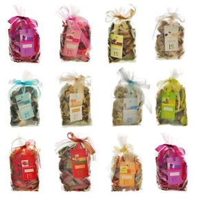 Large Potpourri Bag + Refresher Oil -Quality Home Fragrance various scents - Picture 1 of 32