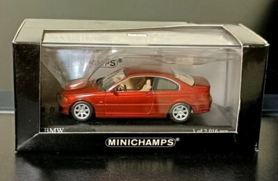 1/43 BMW 328CI Coupé (E46) 1999 red Minichamps - Image 1 of 4