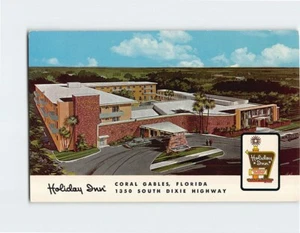 Postcard Holiday Inn Coral Gables Florida USA - Picture 1 of 2