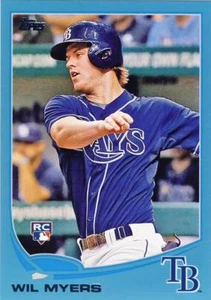 2013 Topps Update WIL MYERS Walmart Blue Rookie Rays #US200 QTY Avail - Picture 1 of 1