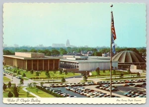 Cartolina anni 70 Walter P. Chrysler Building Highland Park Detroit Michigan MI 4x6 - Foto 1 di 2