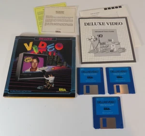 Deluxe Video for AMIGA PC - Electronic Arts - 1986 Software *READ* - Picture 1 of 9