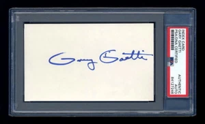 GARY GAETTI SIGNED INDEX CARD PSA/DNA AUTOGRAPHED TWINS HOF 1987 WSC ALCS MVP - Picture 1 of 1