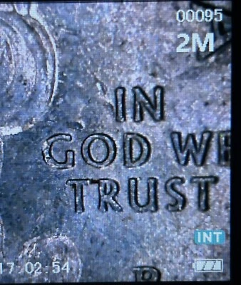 2017 Error Quarter Extra Finger On Back  And Die Chip In God Error - Image 1 of 4