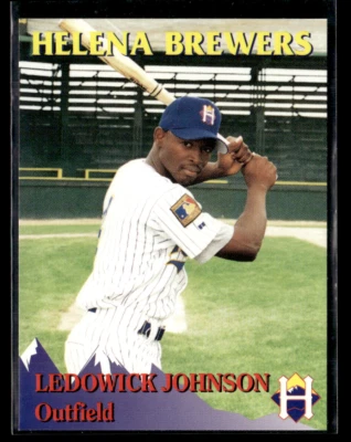 Ledowick Johnson 1995 Helena Brewers Team Set - Image 1 of 2
