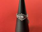 Bomb Party Rbp4674 “blissful Babe” Cubic Zirconia On Rhodium Size 11 Ring Nwt