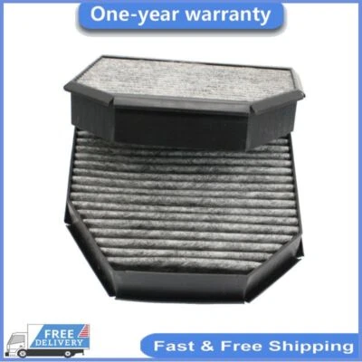 Juego de filtros de aire de cabina AMG para Mercedes Benz R230 SL500 SL55 SL550 SL600 SL63 SL65 Foto 1 de 3