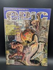 Winter 1980 MARVEL COMICS EPIC ILLUSTRATED MAGAZINE # 4 HARLAN ELLISON SMITH ART