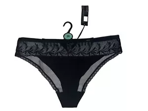M&S mutandine brasiliane taglia 26 nere ricamate autografo M&S nuove - Foto 1 di 11