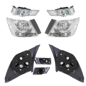 New Crystal Clear Lens Brake Tail Light Turn Signal Cover For 08-12 Accord Sedan - Bild 1 von 10