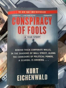 Conspiracy Of Fools Hardcover, True Story Of Wall Street Politics, Autograph? - Picture 1 of 2