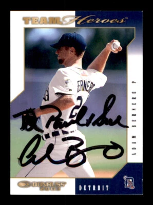2003 Donruss Team Heroes - Adam Bernerd - On Card Autograph - Image 1 of 2
