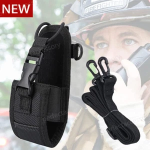 Nowa taktyczna torba na kaburę uchwyt futerał torba na pasek do dwukierunkowego radia walkie talkie - Zdjęcie 1 z 11