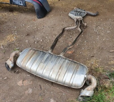 VW Volkswagen Touareg mk1 2004 4.2 V8 Petrol Exhaust System - Image 1 of 4