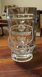 Henninger Bier Frankfurt / M Germania tazza birra vintage - Foto 1 di 4