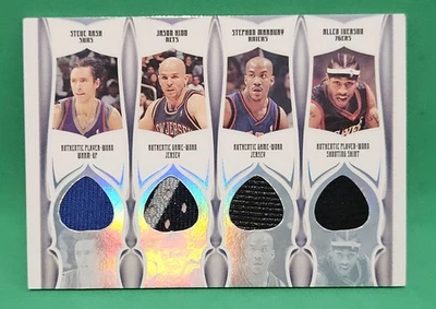 2006 Caixa de Luxo 7 Jogadores Jersey Relíquia Steve Nash Allen Iverson Jason Kidd /140 - Imagem 1 de 4