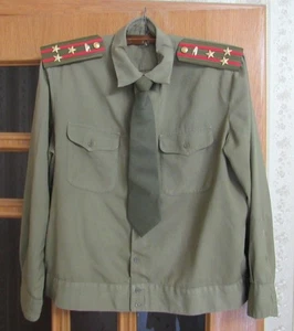 SOWJETISCHE MILITÄRUNIFORM ALLTAGSHEMD von COLONEL TANKMAN Gr. 56-58 - Bild 1 von 2