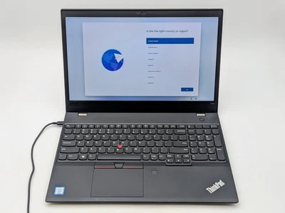 Lenovo ThinkPad T580 15" FHD i5-8350U 256GB SSD 16GB W11P Webcam *LESEN* - Bild 1 von 4