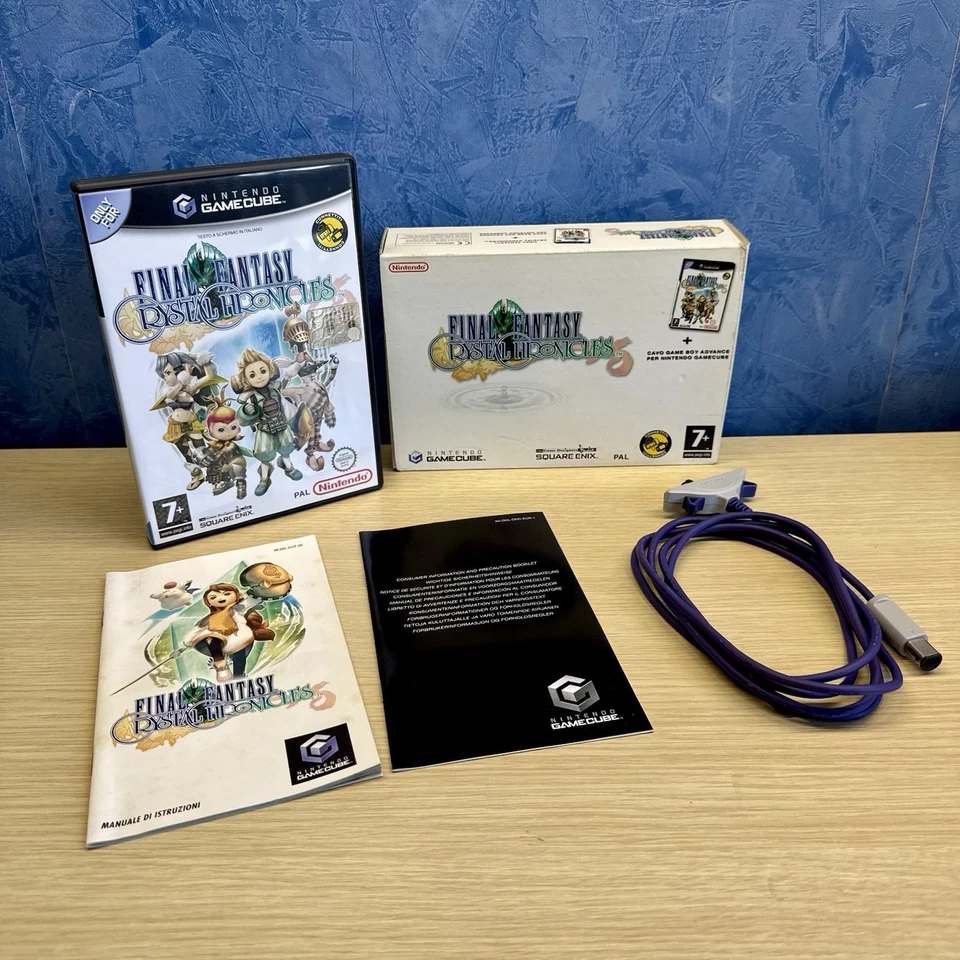 Final Fantasy Crystal Chronicles Nintendo Gamecube Pal ITA Italiano Completo - Immagine 1 di 4