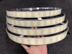 Nuevas luces LED de llanta de rueda más brillantes blancas puras de 15,5""/17,5"" para auto camión - Imagen 1 de 11