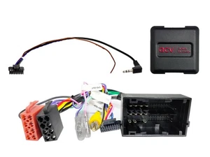 para Fiat 500 500L Can-Bus coche radio adaptador volante botones adaptador cable ISO - Imagen 1 de 7