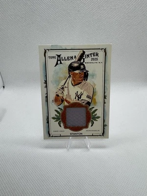 2025 Topps Allen & Ginter Джанкарло Стэнтон Игра Б/у Реликвия Янкиз /10 Бруклин - Изображение 1 из 3