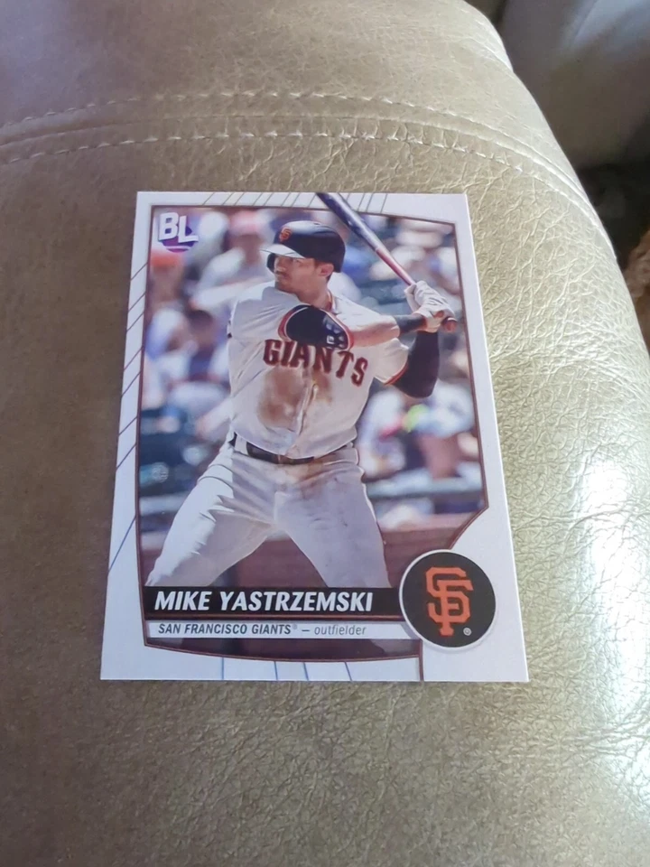 2023 Big League Base #71 Mike Yastrzemski - San Francisco Giants - Image 1 of 2