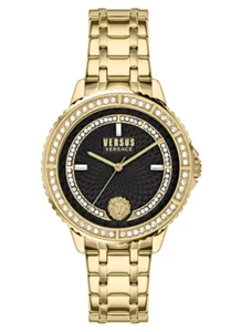 Versus Versace Womens Montorgueil Gold-tone Stainless Bracelet Watch VSPLM3121 - Picture 1 of 4