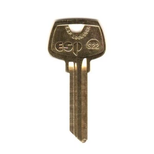 Lot of 10 S22 LA Esp 1007LA Key Blanks LA Keyway 6 Pin Sargent - Picture 1 of 1