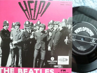 BEATLES 45 RPM 7" VINYL - Help! W/PIC SLEEVE 2019 REISSUE - Image 1 of 2