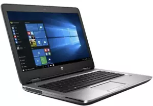 HP ProBook 640 G1 computer portatile 14" i5 4a generazione turbo 3,2 GHz 8 GB 120 GB unità di memoria a stato solido affrettatevi ad acquistare ora - Foto 1 di 18