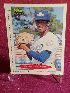 1991 #280 Pedro Astacio Classic Best Vero Beach Dodgers