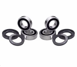 Both Front Wheel Bearings & Seal Kits for 02-14 Honda TRX400EX TRX400X TRX 400EX - Picture 1 of 8