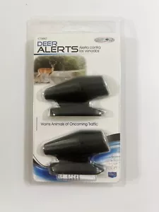 Custom Accessories 17380 Deer Alert Whistles Black Directions Included BRAND NEW - Picture 1 of 3