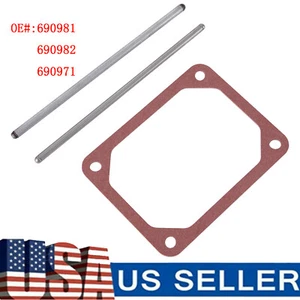 690981 690982 690971 For Briggs & Stratton Push Rod Set & Valve Cover Gasket - Picture 1 of 7