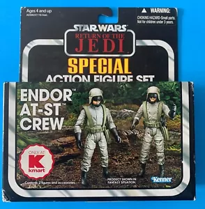 STAR WARS VINTAGE COLLECTION ENDOR AT-ST CREW SET KMART EXCLUSIVE - Picture 1 of 2