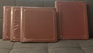 Lot Creative Memories 12x12 Mulberry Red Scrapbook Album W/ Gold Trim Old Style - Picture 1 of 2